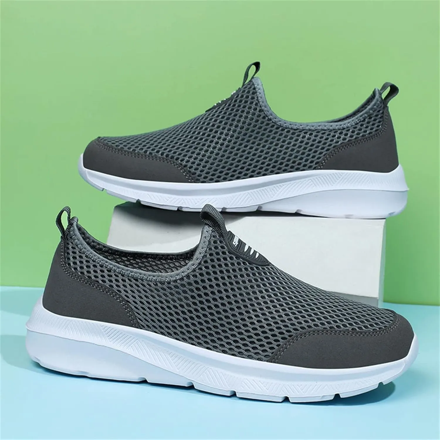 Arch Support Hiking Shoes for Men Breathable Casual Comfortable Walking Sneaker Men's Breathable Barefoot Shoes