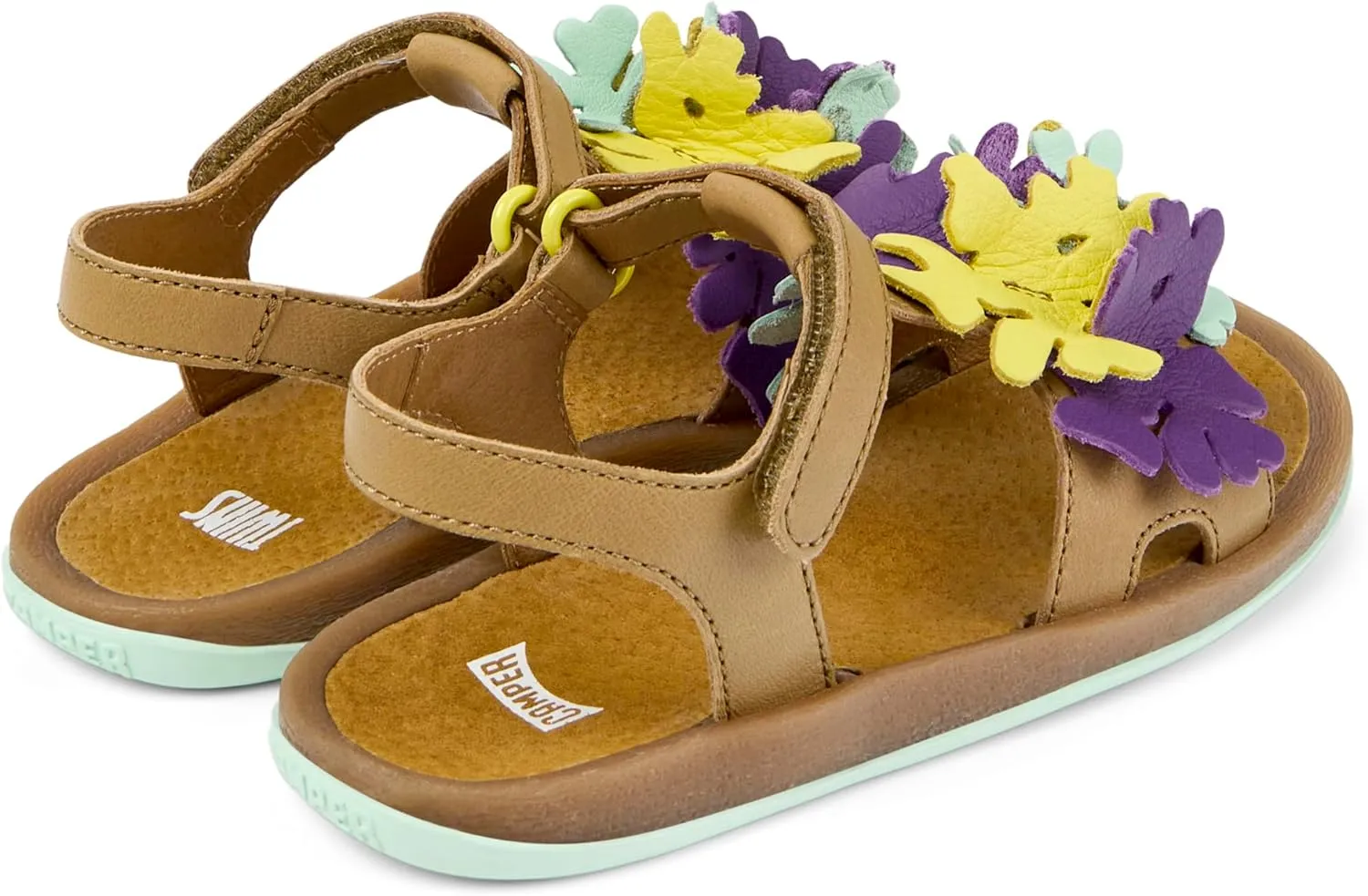 Camper Girl's Fashion T-Strap Sandal