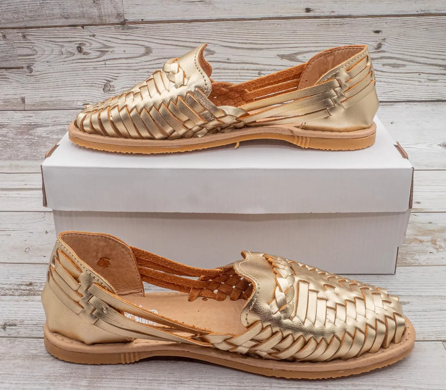 Fiesta Brands Mexican Sandals Boho Huaraches Mexicanos Para Mujer Women Leather Artisan Made Shoes