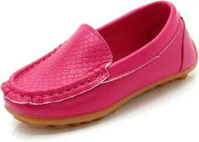 Generic Kids Pink Loafers - Sneakers - Size 1-13, 10-12 - Both Genders - LED Insole - Moderate Cushioning - Casual - Pink