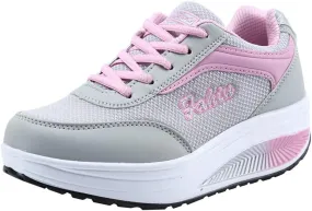 High Top Sneakers for Women Wide Width Zapatos para Mujer De Vestir Comodos Bajitos Workout Shoes for Women Gym Slip On Black Platform Sneakers for Women Zapato Ortopedico para Mujer De Vestir