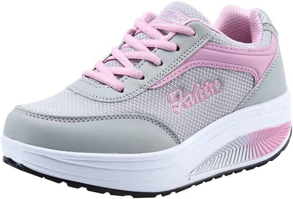 High Top Sneakers for Women Wide Width Zapatos para Mujer De Vestir Comodos Bajitos Workout Shoes for Women Gym Slip On Black Platform Sneakers for Women Zapato Ortopedico para Mujer De Vestir