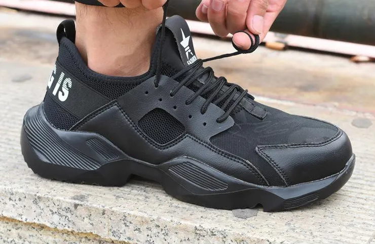 Indestructible Lightweight Steel Toe Safety Shoes