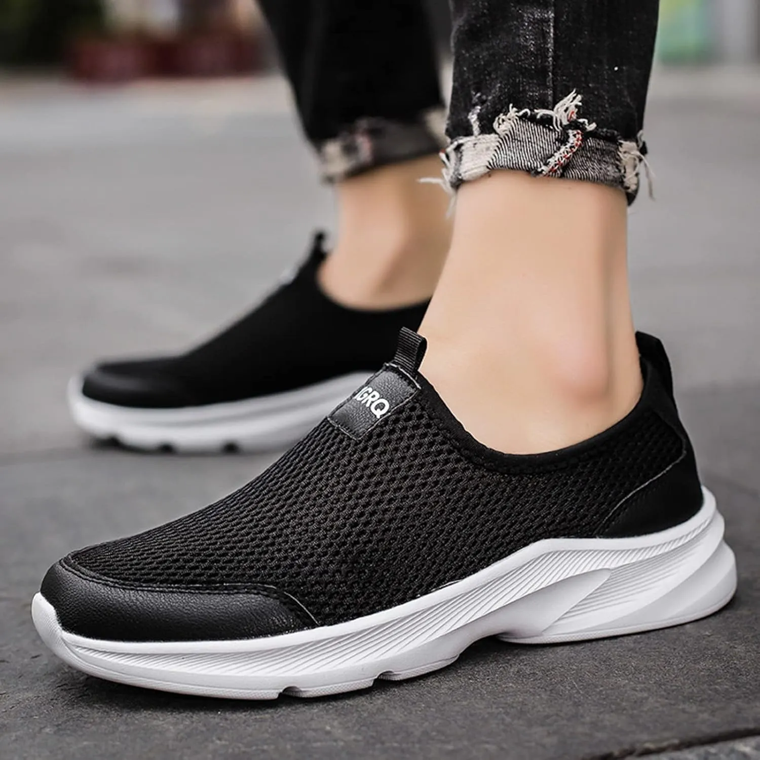 Men's Shoes Men's Fashion Sneakers Tennis Shoe for Men Slip on Shoe for Men Sport Running Trail Sneaker