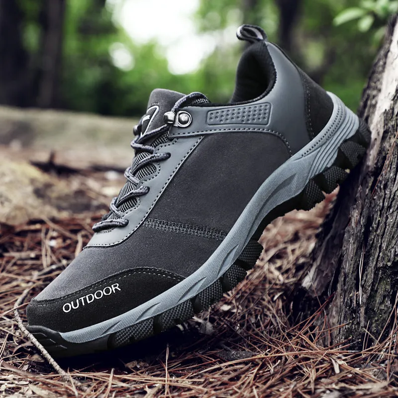 MEN'S Sneaks Fall Outdoor Climbing Boots Black Men's Shoes