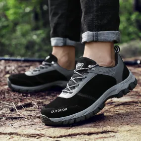 MEN'S Sneaks Fall Outdoor Climbing Boots Black Men's Shoes