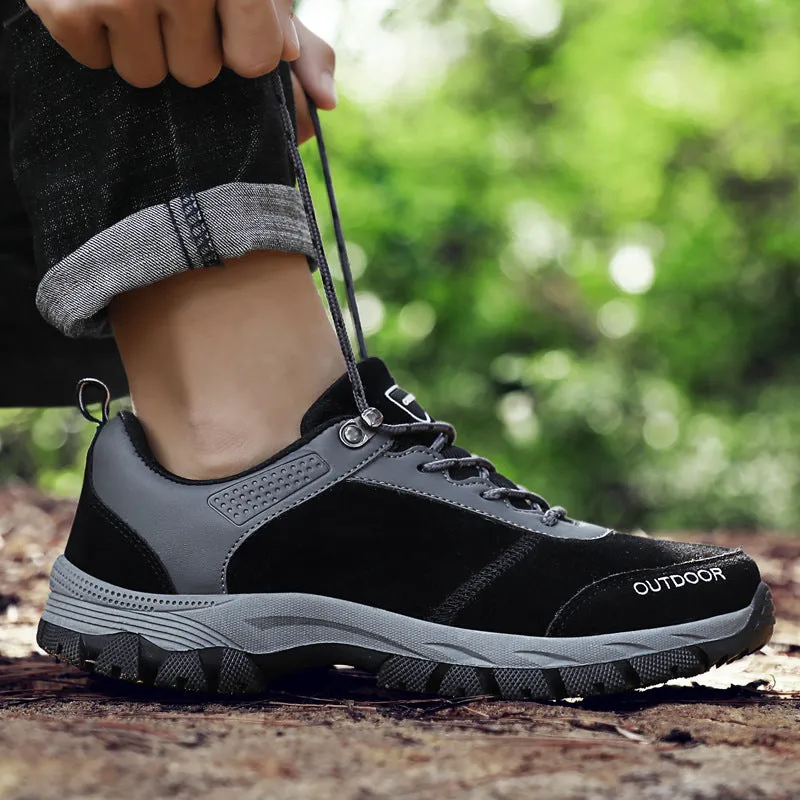 MEN'S Sneaks Fall Outdoor Climbing Boots Black Men's Shoes
