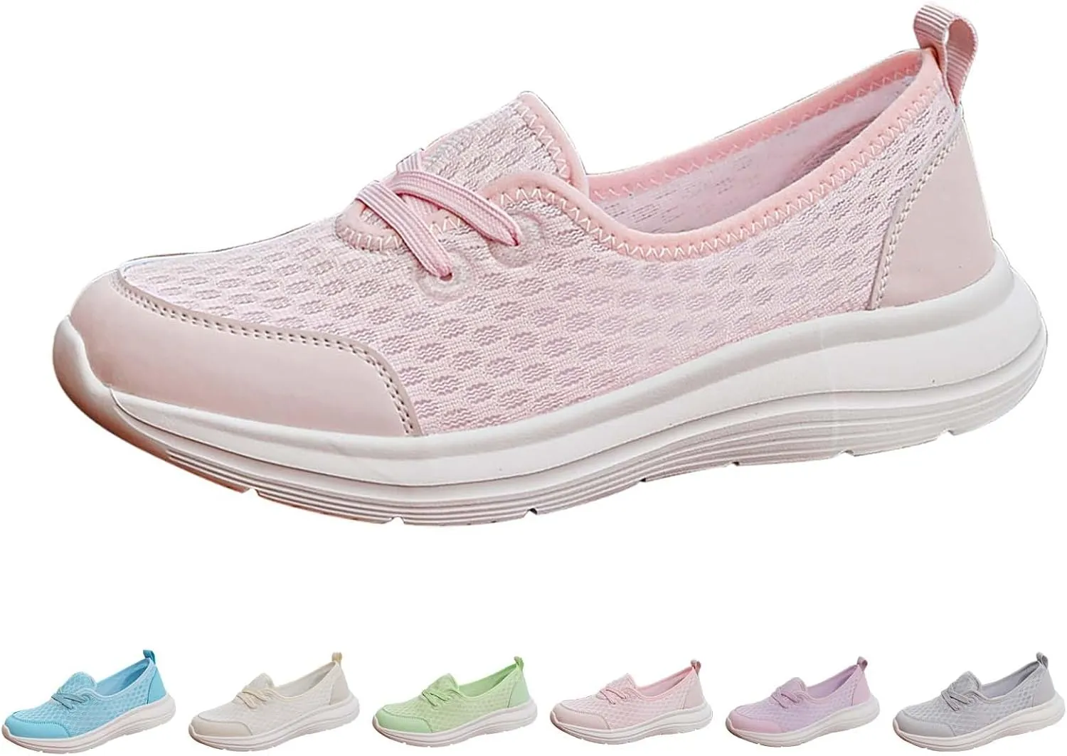 Non Slip Work Shoes Women Food Service Casual Shoes Slip On Men's Fashion Sneakers Running Lightweight Tennis Non Slip White Basketball Shoe Loafers Shoe