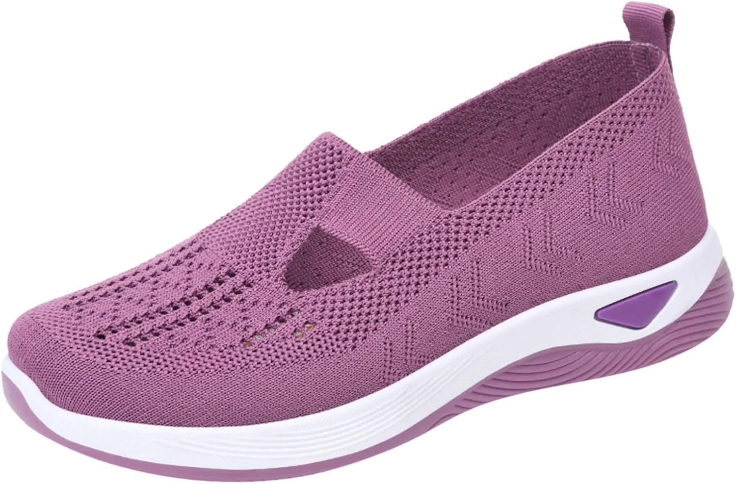 Orthopedic Casual Walking Shoes for Women Slip On Sneakers with Arch Support Comfortable Loafers Plantar Fasciitis Relief Foot Pain Diabetic