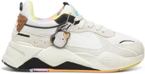 PUMA Kids Boys Rs-X Cam X Squish Lace Up Sneakers Shoes Casual - Grey, White - Size 5.5 M