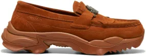 PUMA Mens Palomo X Nitefox Sd Loafers Casual Shoes - Brown - Size 10 M