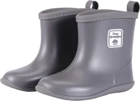 Tree Grandpa Toddler Rain Boots Baby Kids Easy-on Rain shoes Children Waterproof Shoes for Boys Girls(1-6 Years)