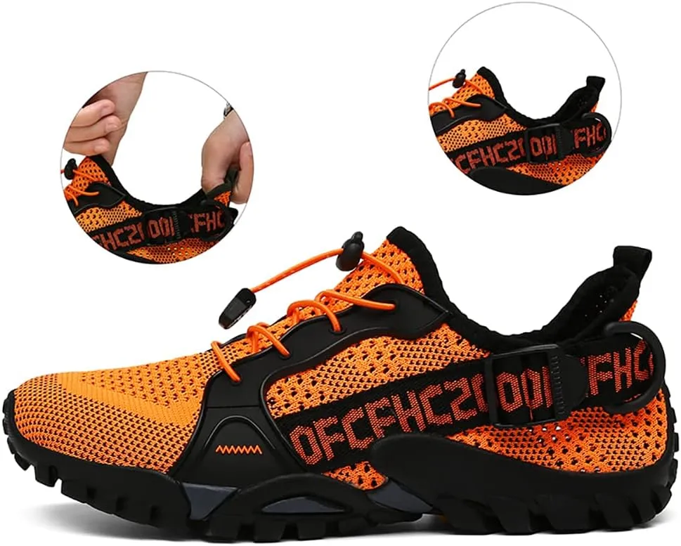 Water Shoes Men Women Outdoor Hiking Shoes Quick Drying Beach Aqua Shoes Travel Trekking Walking Climbing Sneakers