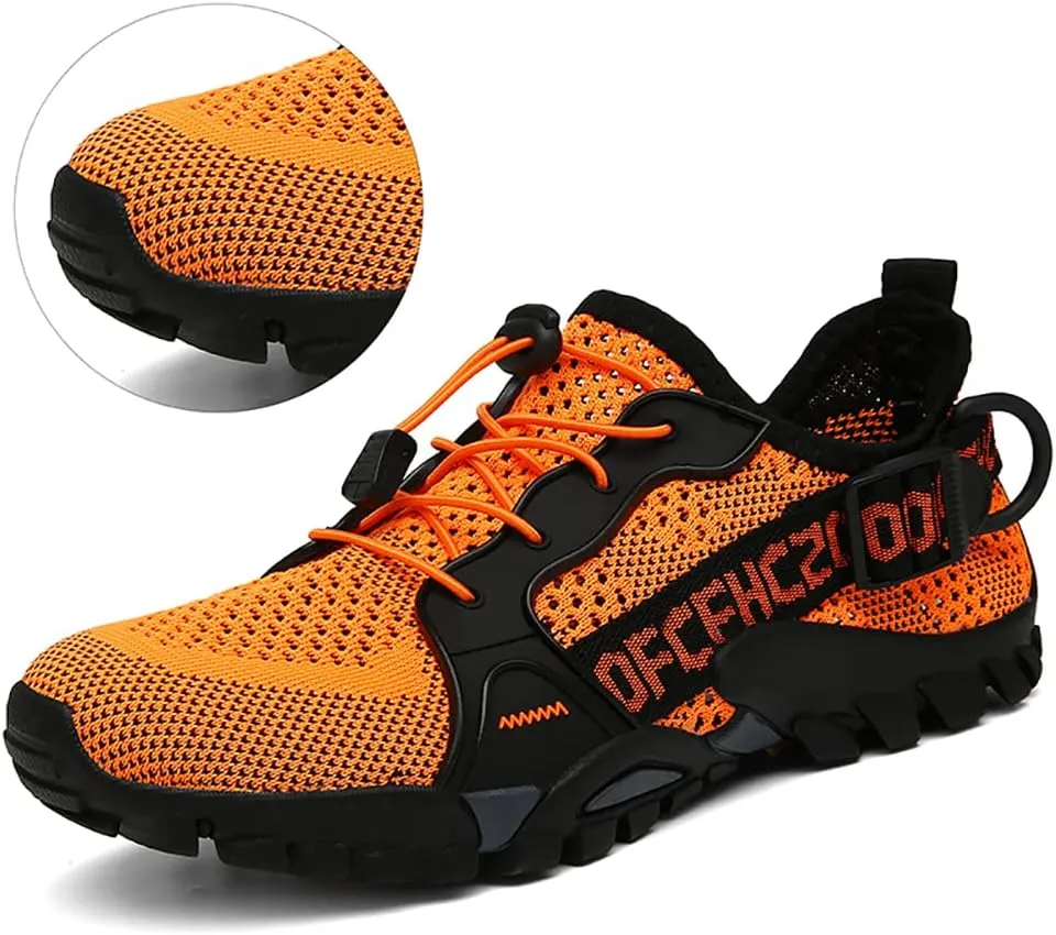 Water Shoes Men Women Outdoor Hiking Shoes Quick Drying Beach Aqua Shoes Travel Trekking Walking Climbing Sneakers