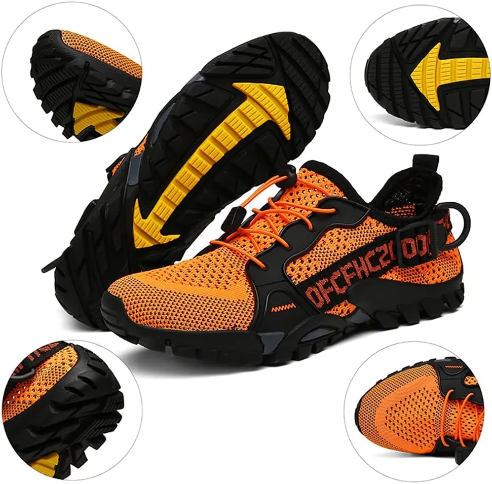 Water Shoes Men Women Outdoor Hiking Shoes Quick Drying Beach Aqua Shoes Travel Trekking Walking Climbing Sneakers