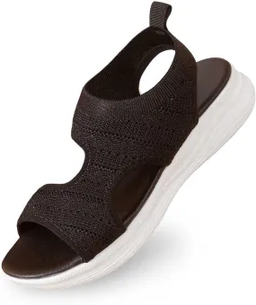 Women's Summer Fashion Cloth Breathable Open Toed Sandals Comfortable Platform Shoes Womens Slides And Sandals