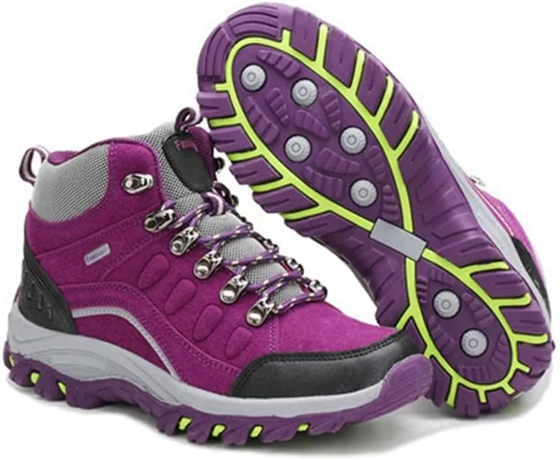 Women's Waterproof Hiking Shoes Outdoor Running Trail Hiker Non-Slip Casual Climbing Backpacking Shoes
