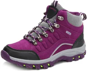 Women's Waterproof Hiking Shoes Outdoor Running Trail Hiker Non-Slip Casual Climbing Backpacking Shoes